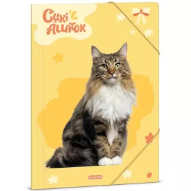   Ars Una: Cuki Állatok – Norvég erdei macska A/4 gumis dosszié