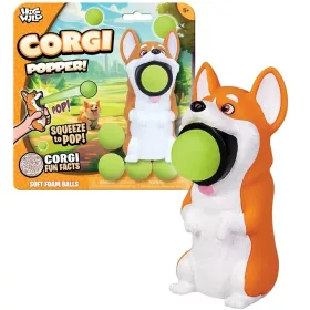 Zing Popper Corgi kutyus kilövő labdákkal