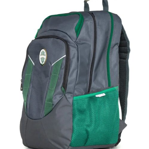 Fradi címeres nagy szürke iskolatáska hátizsák