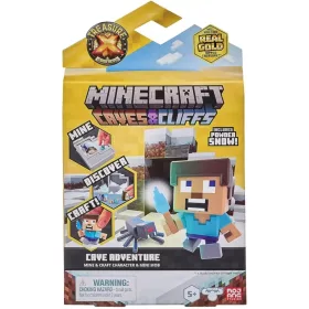   Treasure X Minecraft figurák Barlang kaland meglepetéscsomag