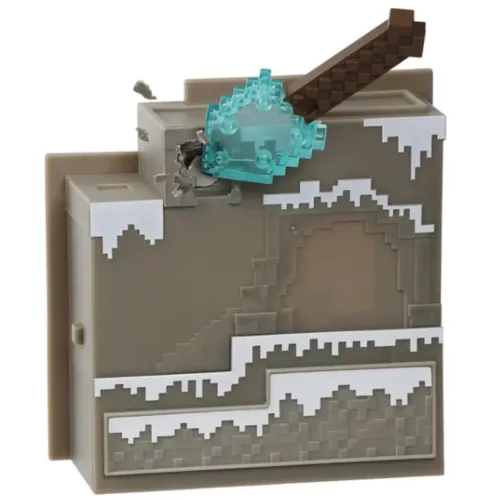 Treasure X Minecraft figurák Barlang kaland meglepetéscsomag
