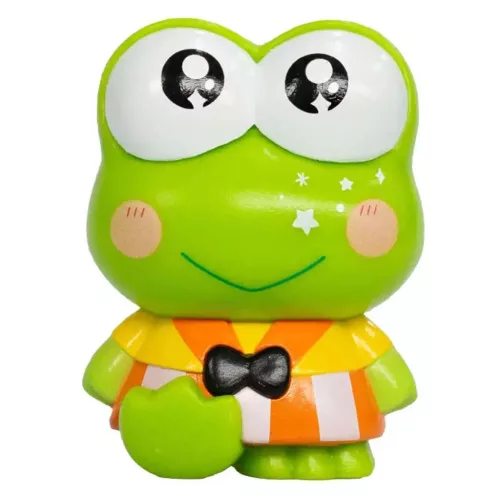 Hello Kitty: Keroppi Figura Dobozban kiegészítőkkel 6cm