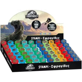 Luna Jurassic World dinós ceruzavég nyomda többféle változatban 1db