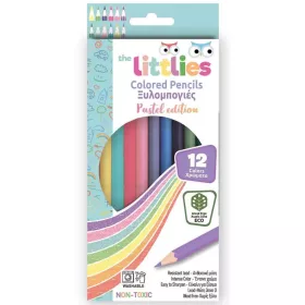 The Littlies Famentes pasztell 12db-os színes ceruza szett
