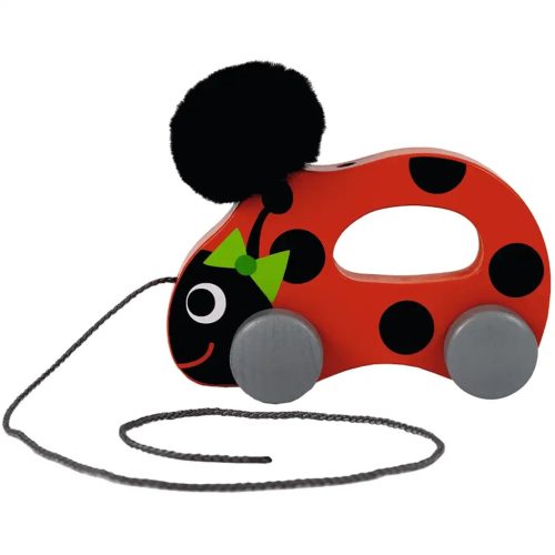 Guruló katicabogár fa húzós játék - Trefl