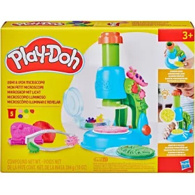 Play-Doh Wonder Glow mikroszkópos gyurmaszett világító elemekkel  Hasbro