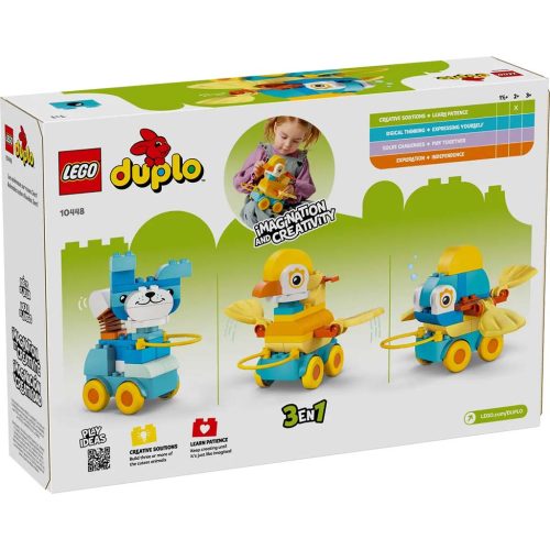 LEGO DUPLO 3 az 1-ben guruló állatok 10448