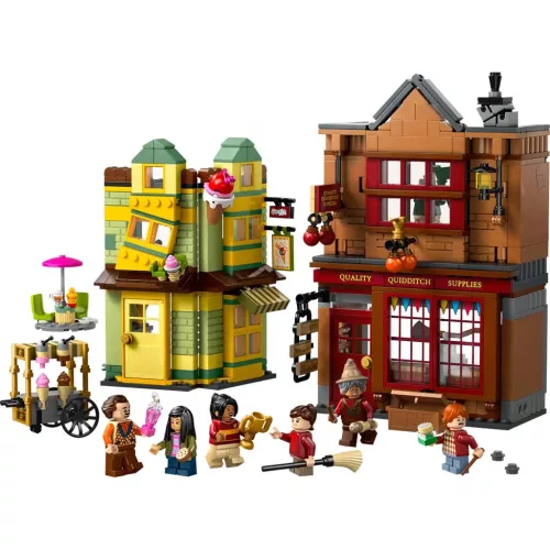 LEGO Harry Potter Kviddics a javából sportszaküzlet és a Fagylaltszalon 76452