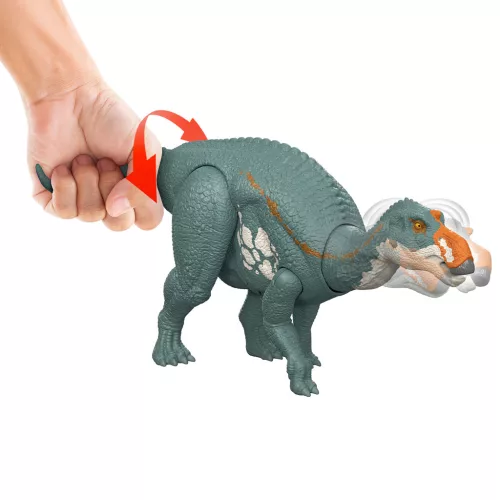 Jurassic World: Újjászületés Wild Roar Maiasaura támadó dinoszaurusz figura - Mattel