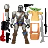 Transformers: Mix Mashers Deluxe Mandalóri és Grogu figura kiegészítőkkel - Hasbro