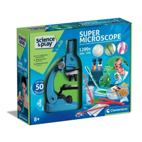 Science  Play 1200x szuper mikroszkóp építőkészlet - Clementoni