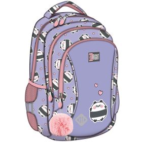   St.Right Happy panda iskolatáska, hátizsák BP26 39x27x17cm