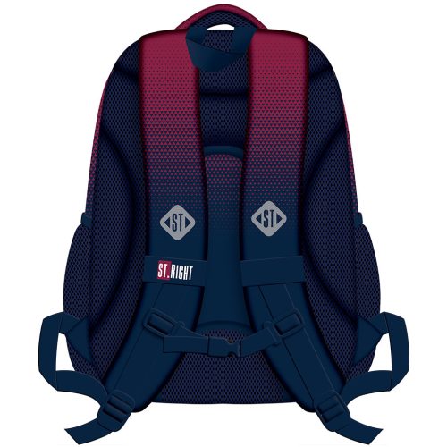 St.Right Színátmenetes ergonomikus iskolatáska, hátizsák BP05 42x30x19cm