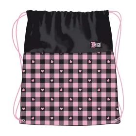 St.Right Pink Checkered tornazsák, sportzsák 43x34cm