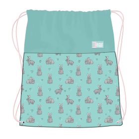 St.Right Grey Rabbits tornazsák, sportzsák 43x34cm