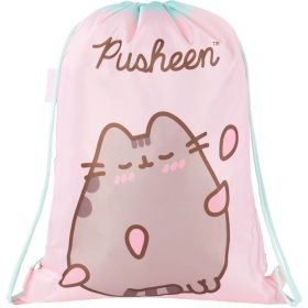 Pusheen rózsaszín tornazsák, sportzsák 34x43cm