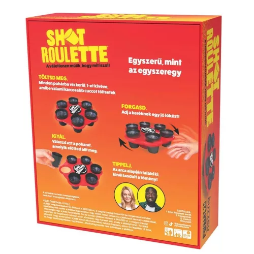 Shot Roulette parti társasjáték