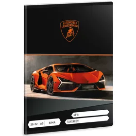 Ars Una: Lamborghini mintás sima füzet A/5 20-32