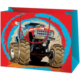 Cardex Monster Truck autós nagy méretű ajándéktáska 267x137x33cm