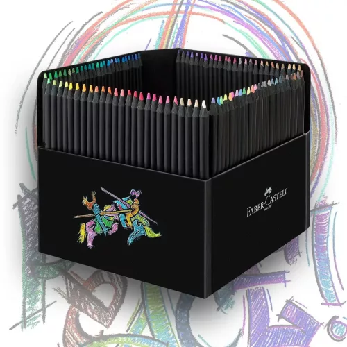 Faber-Castell Black Edition színes ceruza szett 100db-os