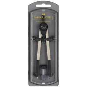 Faber-Castell: Giant iskolai körző – fekete-ezüst