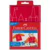 Faber-Castell: festőkötény gyerekeknek piros-narancssárga színben