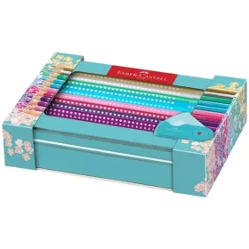   Faber-Castell: Sparkle színesceruza szett – 20 darabos fém díszdobozos