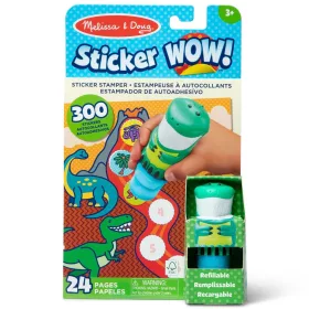 MelissaDoug Sticker WOW Matrica pecsételő  Dinó  Spin Master