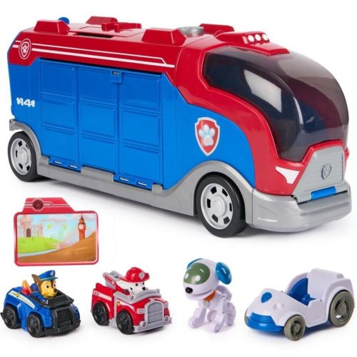 Mancs őrjárat: Pup Squad & Robo Dog csapatszállító jármű csomag - Spin Master