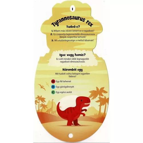 Tudod a választ? - Dinoszauruszok