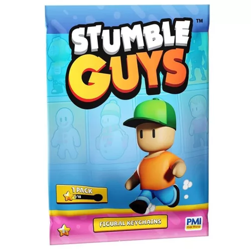 Stumble Guys meglepetés kulcstartó 1db