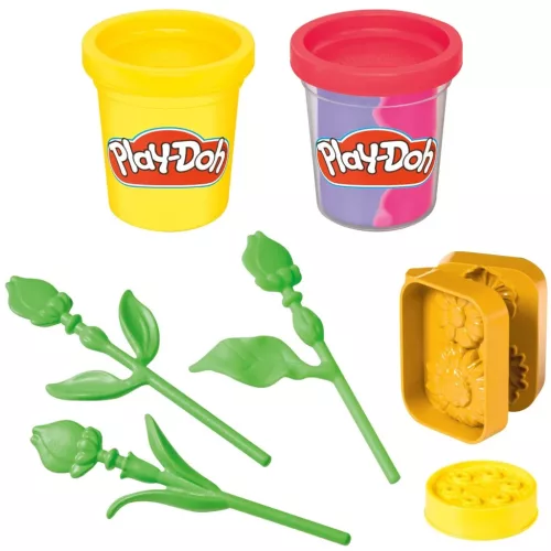 Play-Doh: Kis virágok - Napraforgó és százszorszép gyurmaszett - Hasbro