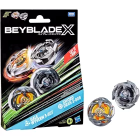   Beyblade X: Dupla csomag - Gale Wyvern 3-60T & Sword Dran 3-80B pörgettyű - Hasbro