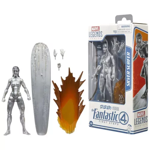Marvel Legends Fantasztikus négyes - Silver Surfer figura 15cm - Hasbro