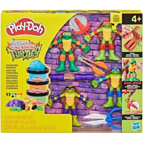 Play-Doh Tini ninja teknőcök cowabunga creations játékszett - Hasbro