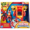 Marvel: Vasember 2 az 1-ben Mech Iron Man autó és figuraszett - Hasbro