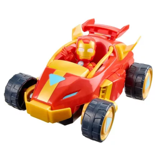 Marvel: Vasember 2 az 1-ben Mech Iron Man autó és figuraszett - Hasbro