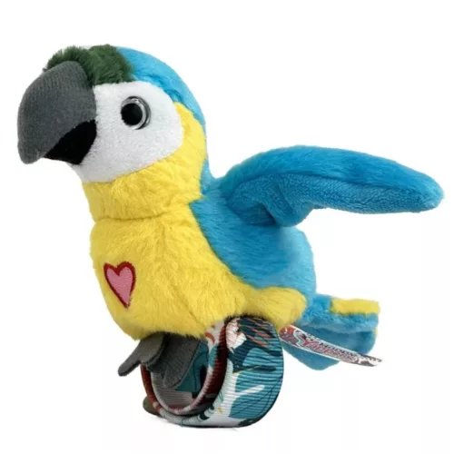 Happy Yappers interaktív plüss kék Papagáj