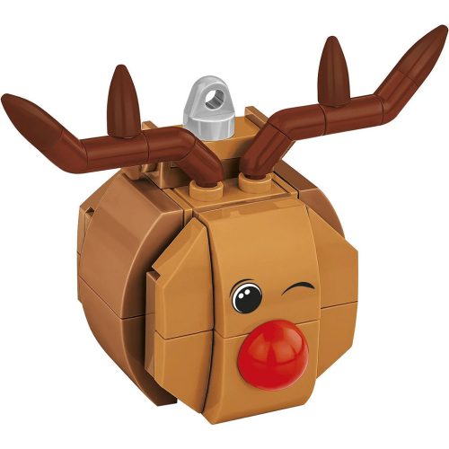 COBI: Karácsonyfadísz rénszarvas építőjáték (20014)