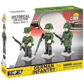 COBI WWII Német gyalogság figura szett 2060