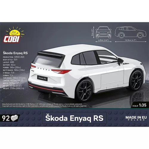 COBI Skoda Enyaq RS építőjáték 24575