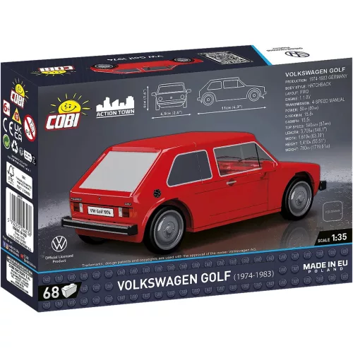 COBI Volkswagen Golf Mk1 építőjáték 24613