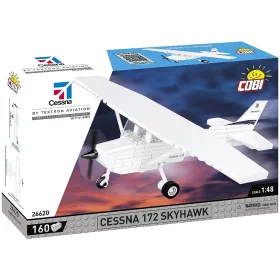 COBI: Cessna 172 Skyhawk fehér építőjáték (26620)