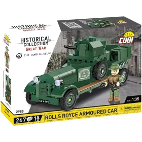   COBI: Rolls Royce páncélautó 1920 Pattern Mk I építőjáték (2988)