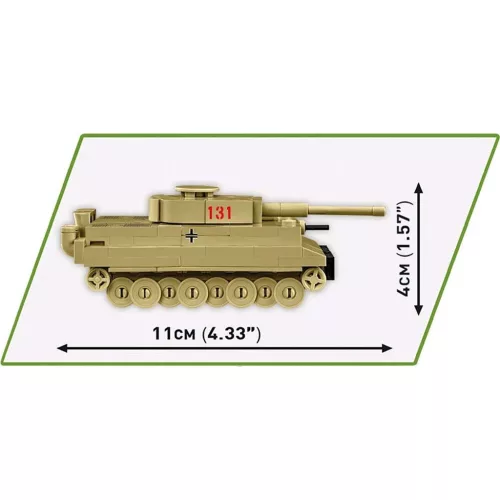 COBI: Tiger I 131 tank építőjáték (3095)
