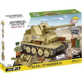COBI Sd.Kfz. 139 Marder III tank építőjáték 3131