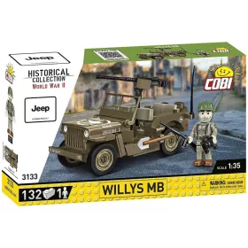 COBI Willys MB harckocsi építőjáték 3133