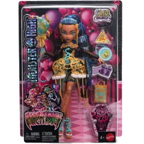   Monster High: Rémisztően Édes Szülinap – Cleo De Nile baba lufival és ajándékkal - Mattel