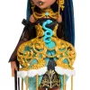 Monster High: Rémisztően Édes Szülinap – Cleo De Nile baba lufival és ajándékkal - Mattel