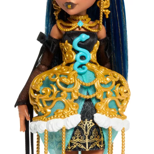 Monster High: Rémisztően Édes Szülinap – Cleo De Nile baba lufival és ajándékkal - Mattel